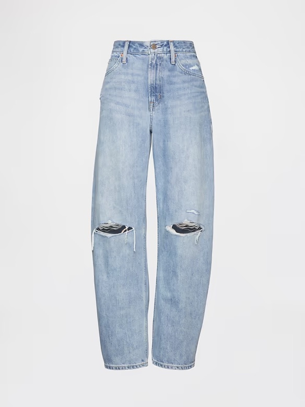 Gap Curvy High-Rise Barrel Jeans